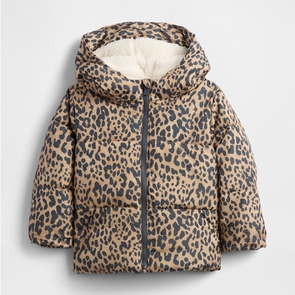Brand new with tag, babyGap ColdControl Max Sherpa Puffer Jacket, 18-24 month